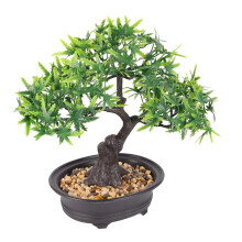 Desktop Realistische Künstliche Bonsai Für Zuhause Und Büro