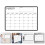 Tableau Magnétique Pet Effaçable Pour Organisation 10