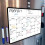 Tableau Magnétique Pet Effaçable Pour Organisation 3