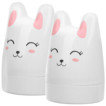 2Stk Nail Art Cartoon Stamp Nagelzubehör Acryldruck