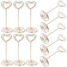 24 Tischnummernhalter Hochzeit Platzkartenhalter Menüklemmen