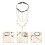 Body Chain Schmuck Legierung Dekorative 1 Set 3