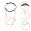Body Chain Schmuck Legierung Dekorative 1 Set 5