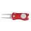 Golf-Divot-Tool Zubehör Rot Aluminium Golfer Training 1 1