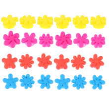 Raindrops Blumenform Marker Bunt 24 0,8*0,8*0,4 Zoll