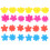 Raindrops Blumenform Marker Bunt 24 0,8*0,8*0,4 Zoll 1
