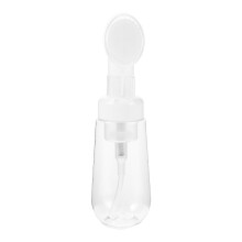 6St 60Ml Nachfüllbare Transparente Schaumflaschen Mit Silikonpumpe