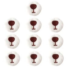 10St Knuffeldier Neus Accessoires Katoen Voor Doe-Het-Zelf