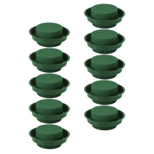 10Stk Blumenarrangement Platten Runde Floristen Schwämme Für Frische