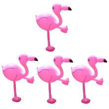 4Stück Aufblasbare Flamingo Pool Spielzeuge Für Kinder