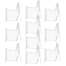 20 stück transparente tischständer für geldbörsen, multifunktions-display