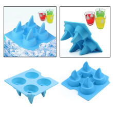 1St Shark Fin Ice Grid Eismakerform Für Zu Hause
