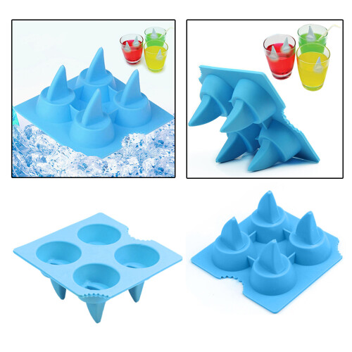 1St Shark Fin Ice Grid Eismakerform Für Zu Hause