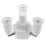 Light Bulb Splitter E27/E40 Zu 3-In-1 E27 Leuchtenfassung Adapter 7