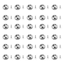 100 Sets Stecknadeln Mit Krawattenhalter Abzeichen Broschürenschließe