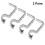 Curtain Rods Brackets Einfache Montage 2 Paar 8
