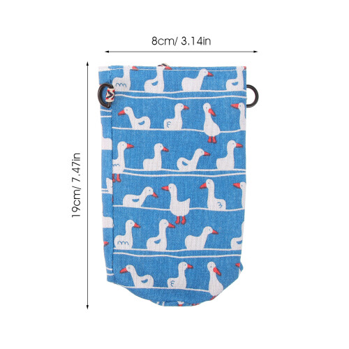 2Stk Verstellbare Handheld Wasserflaschen Taschen 1