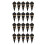50St Party Papier Cake Cones Mit Hanfseil 2