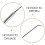 Stove Fire Hook Bbq Fire Hook Oven Fire Hook 32,20x4,30x1,80 Cm Silber 8