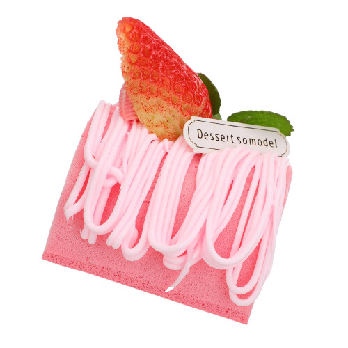 Simulation Cake Gebäck Rosa Pu Falscher Kuchen