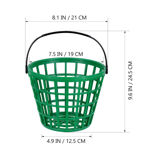 Ballkorb Für Halter Grün 1 1