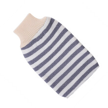 Stripe Badetuch Doppelseitig Für Frau Mann Lady Grau