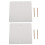 2 Deckenabdeckung 12,00x12,00x0,10 Cm 7