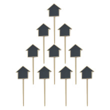 Chalkboard Picks Kleine Gartentafeln Mit Nachrichtenkarten 10Stk