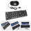 Computer Tastatur Set Schwarz ABS 3