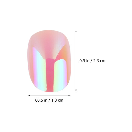 Diy Nail Art Echt 24Stk 0,9x0,5 1