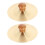 1 Paar Mini Becken Fingerpercussion Instrument 1
