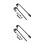 2 Sets 16 Mm Aquarium Außenfilter Einlass Auslass Schlauch 7