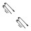 2 Sets 16 Mm Aquarium Außenfilter Einlass Auslass Schlauch 5