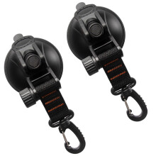 2 Saugnapfhaken Outdoor Befestigungshaken Mit Karabiner