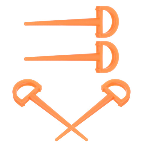 Heavy Duty Kunststoffpfähle Orange 4