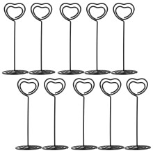 10Stk Nummern Clips Namenskarten Halter Menükartenhalter