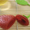 Cute Erdbeerförmiges Tee-Ei Für Tee Rot 1 Set 9