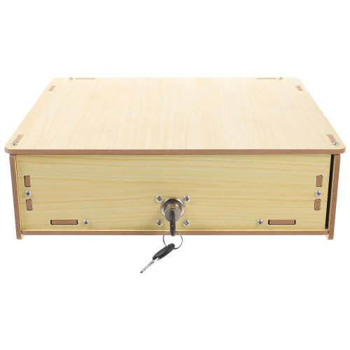 Support À Monnaie En Bois Beige Multifonction Pour Commerce
