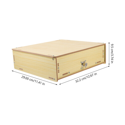 Support À Monnaie En Bois Beige Multifonction Pour Commerce 1