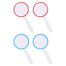 4Stk Whiteboard Handheld Abwischbare Paddel Punktzahlanzeige