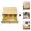Support À Monnaie En Bois Beige Multifonction Pour Commerce 5