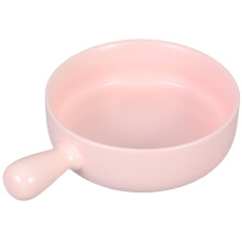 Keramik Backplatte Mit Griff Für Obstsalat Bäckerei Pink