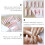 Nail Art Patches Für 24Stk 10