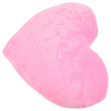 2Stk Plüsch Herz Kissen Dekokissen