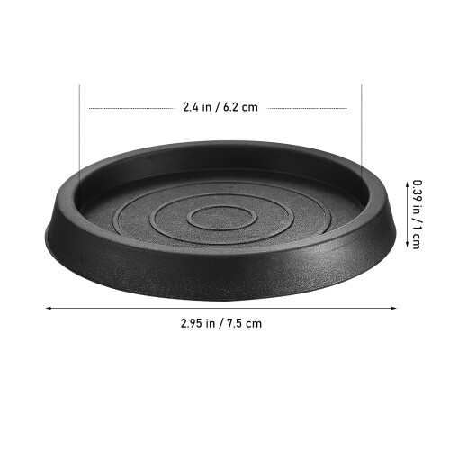 Rubber Stoppers Für Möbel Pads Rubber Pack Schwarz 2