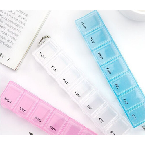 Generic 2Stk Apothekerweiße Medizinbox 1