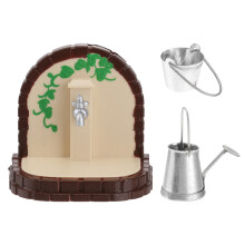 3Stk Mini Haus Wasserhahn Modell Diy Geschenk Zubehör Für Kinder