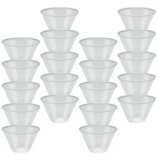 100Stk Einweg Wassergläser Transparent Für Party Flugzeug Bier