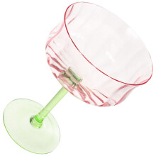 Glasscher Trinkbecher Cocktailglas Gradient Partybecher
