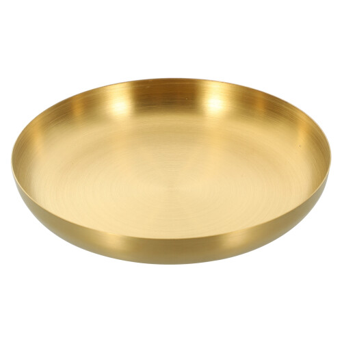 Edelstahlplatte Snacktablett Servierplatte Lebensmittelplatte 1